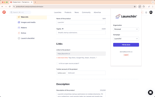 launchin companion  from Chrome web store to be run with OffiDocs Chromium online