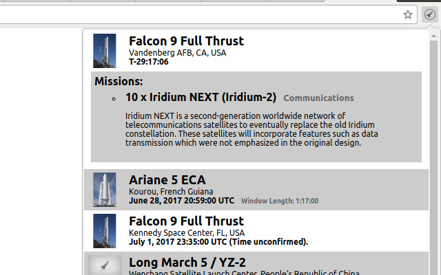 Launch Indicator  from Chrome web store to be run with OffiDocs Chromium online
