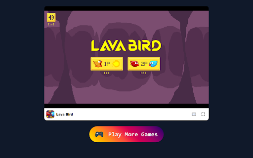 Lava Bird Game Soar Through Fiery Volcanic Challenges!  from Chrome web store to be run with OffiDocs Chromium online