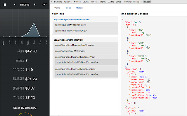 Lavaca Developer Tools  from Chrome web store to be run with OffiDocs Chromium online