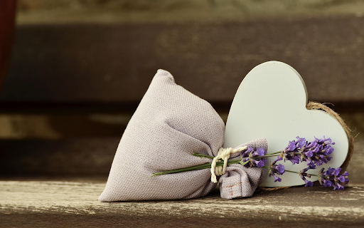 Lavender Heart of Calm  from Chrome web store to be run with OffiDocs Chromium online