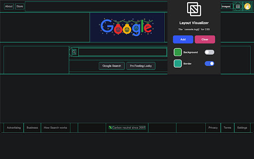 Layout Visualizer  from Chrome web store to be run with OffiDocs Chromium online