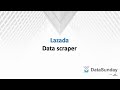 Lazada Data Scraper-Produkt, Verkauf aus dem Chrome-Webshop, der mit OffiDocs Chromium online ausgeführt werden soll
