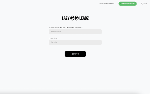 lazyleadz  from Chrome web store to be run with OffiDocs Chromium online