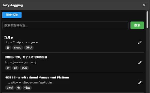 lazy tagging  from Chrome web store to be run with OffiDocs Chromium online