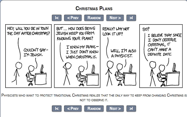 Lazy XKCD  from Chrome web store to be run with OffiDocs Chromium online
