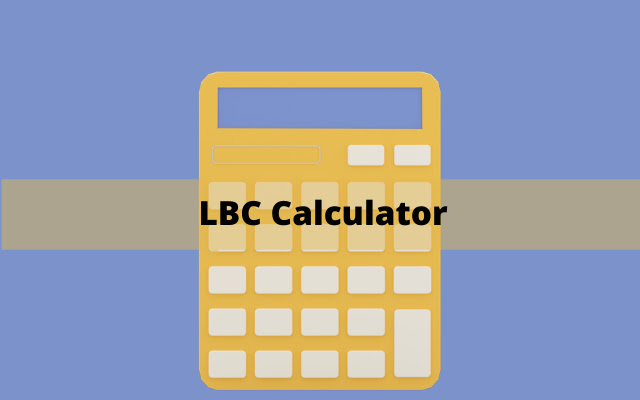 LBC Calculator  from Chrome web store to be run with OffiDocs Chromium online