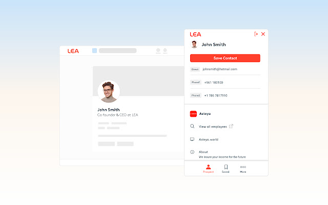 Lea  from Chrome web store to be run with OffiDocs Chromium online