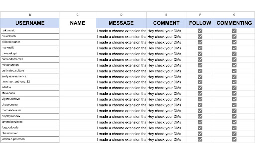 LeadBook IG Bot  from Chrome web store to be run with OffiDocs Chromium online