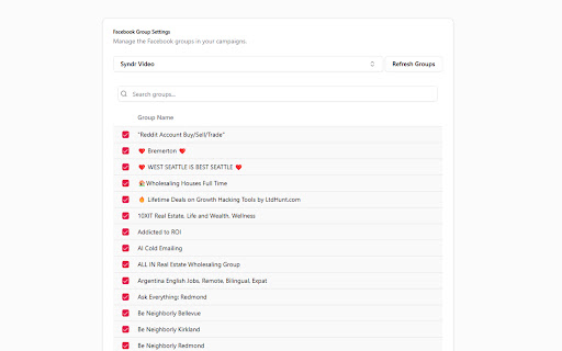 Lead Generation Tool Syndr.ai  from Chrome web store to be run with OffiDocs Chromium online