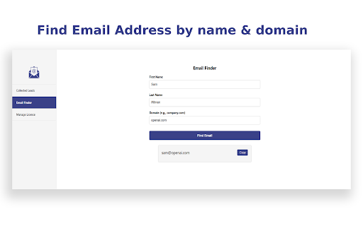Lead Magnet Email Finder  lead generation for LinkedIn  from Chrome web store to be run with OffiDocs Chromium online