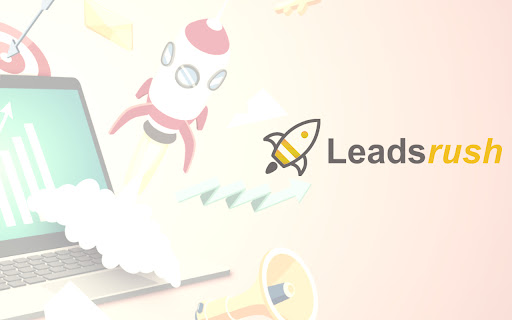 Leadsrush  from Chrome web store to be run with OffiDocs Chromium online