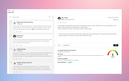 LeadsThatWork AI  from Chrome web store to be run with OffiDocs Chromium online
