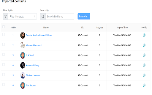 Leadupio  from Chrome web store to be run with OffiDocs Chromium online