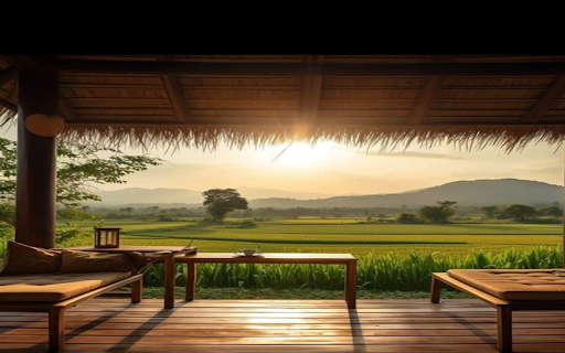 Leaf house wallpaper  from Chrome web store to be run with OffiDocs Chromium online