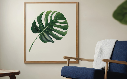 Leaf Painting  from Chrome web store to be run with OffiDocs Chromium online