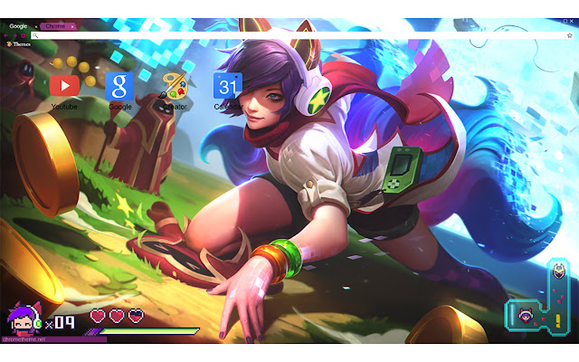League of Legends Arcade Ahri 1920x1080  from Chrome web store to be run with OffiDocs Chromium online