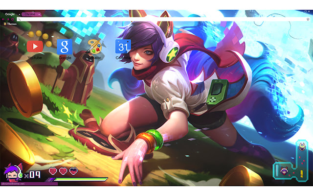 League of Legends Arcade Ahri 1920x1080 de la tienda web de Chrome se ejecutará con OffiDocs Chromium en línea