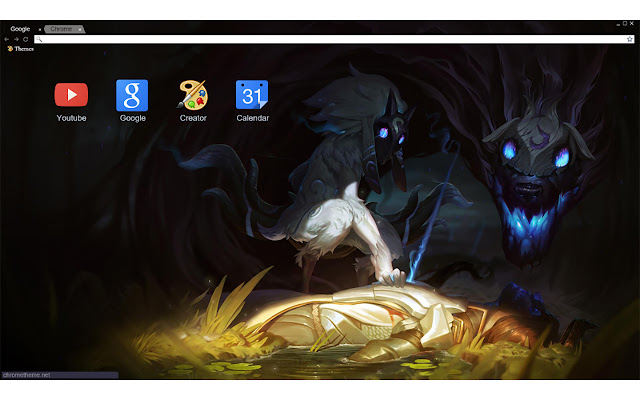 League of Legends Kindred 1920x1080  from Chrome web store to be run with OffiDocs Chromium online