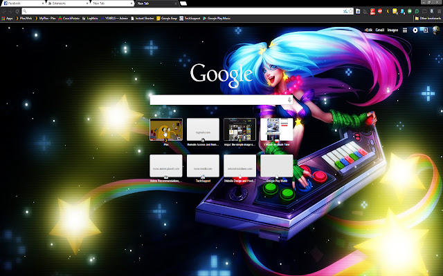League of Legends Sona  from Chrome web store to be run with OffiDocs Chromium online