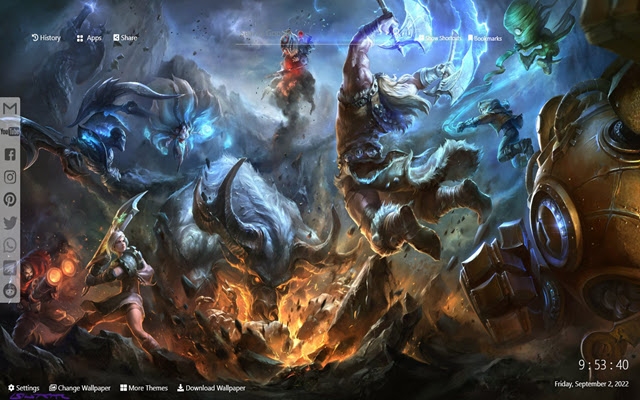 League of Legends Wallpaper  from Chrome web store to be run with OffiDocs Chromium online
