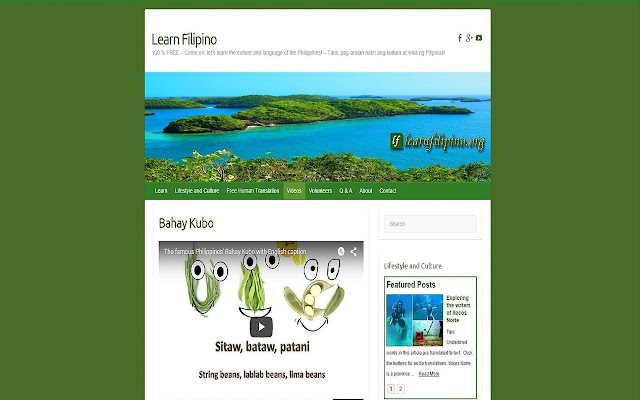 Learn Filipino  from Chrome web store to be run with OffiDocs Chromium online