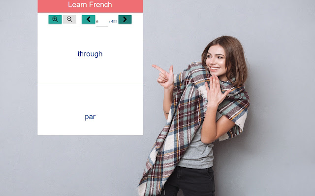 Học tiếng Pháp từ cửa hàng Chrome trực tuyến sẽ được chạy với OffiDocs Chromium trực tuyến
