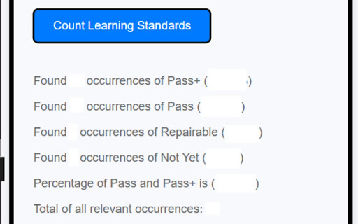 Learning Standards Counter  from Chrome web store to be run with OffiDocs Chromium online