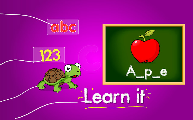 LearnIT kids 123  from Chrome web store to be run with OffiDocs Chromium online