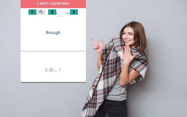Learn Japanese  from Chrome web store to be run with OffiDocs Chromium online