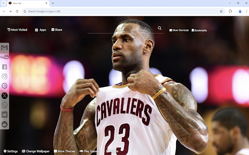 Lebron James Wallpaper  from Chrome web store to be run with OffiDocs Chromium online
