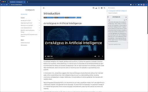LectureBot for ἐντελέχεια.άι  from Chrome web store to be run with OffiDocs Chromium online