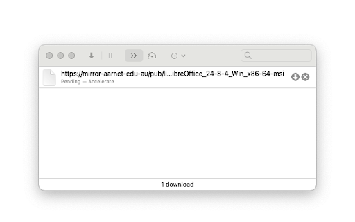 Leech for Chrome  from Chrome web store to be run with OffiDocs Chromium online