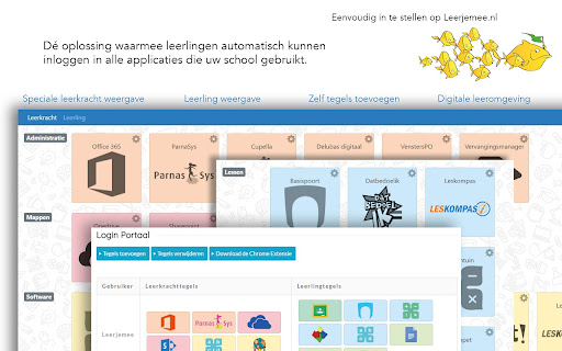 Leerjemee Quicklogin  from Chrome web store to be run with OffiDocs Chromium online