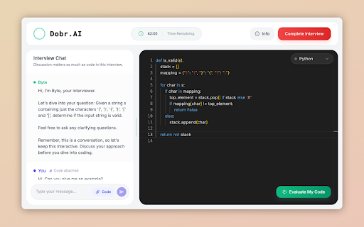 Leetcode Coach  from Chrome web store to be run with OffiDocs Chromium online