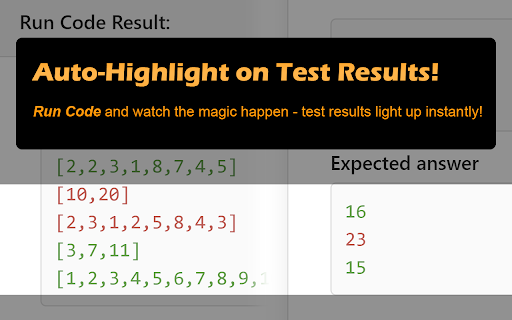 LeetCode Contest Helper  from Chrome web store to be run with OffiDocs Chromium online