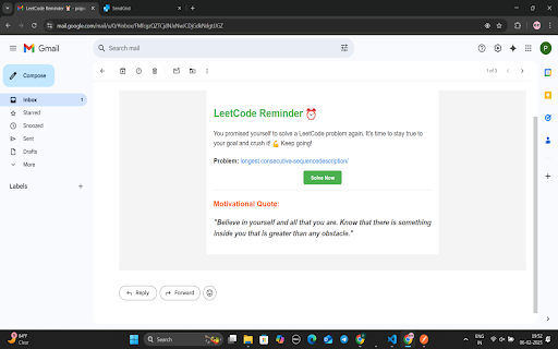 LeetCode Recall  from Chrome web store to be run with OffiDocs Chromium online