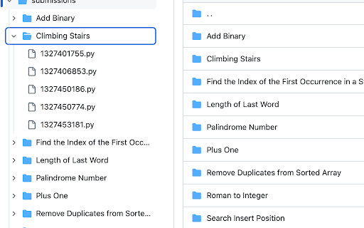 LeetHub Sync  from Chrome web store to be run with OffiDocs Chromium online