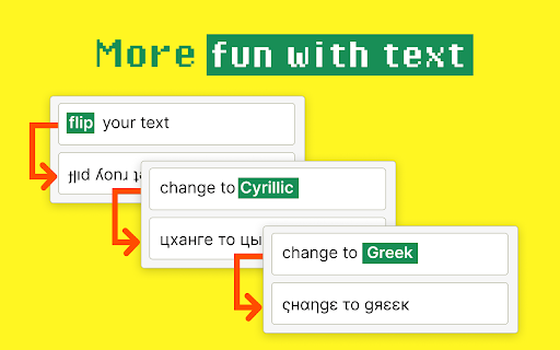Leet Speak Translator  from Chrome web store to be run with OffiDocs Chromium online