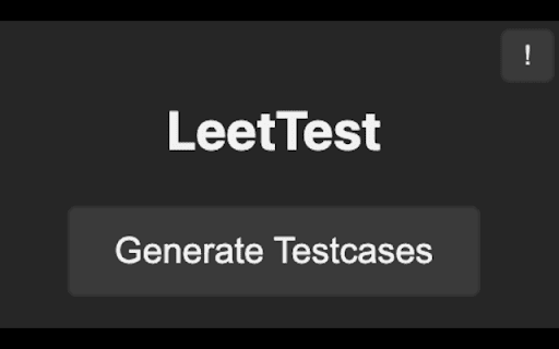 LeetTest  from Chrome web store to be run with OffiDocs Chromium online