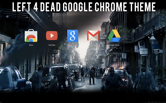 Left 4 Dead 2 Theme  from Chrome web store to be run with OffiDocs Chromium online