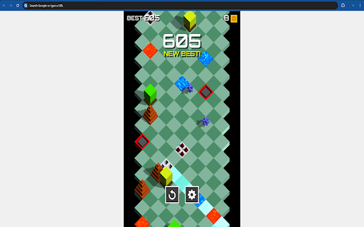 Legendary Cube Roll Game  from Chrome web store to be run with OffiDocs Chromium online