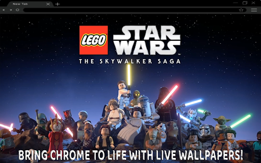 LEGO Star Wars Live Wallpaper  from Chrome web store to be run with OffiDocs Chromium online