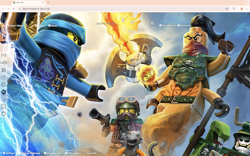 Lego Wallpaper  from Chrome web store to be run with OffiDocs Chromium online