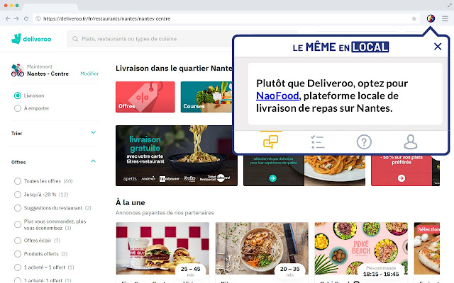 Chrome 웹 스토어의 Le Même en Local은 OffiDocs Chromium 온라인으로 실행됩니다.