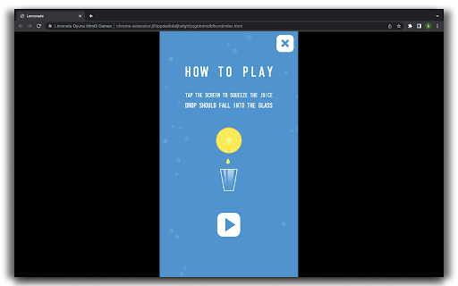 Lemonade Game HTML5 Game  from Chrome web store to be run with OffiDocs Chromium online