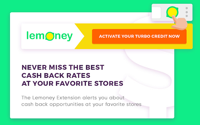 Lemoney Cash Back  from Chrome web store to be run with OffiDocs Chromium online