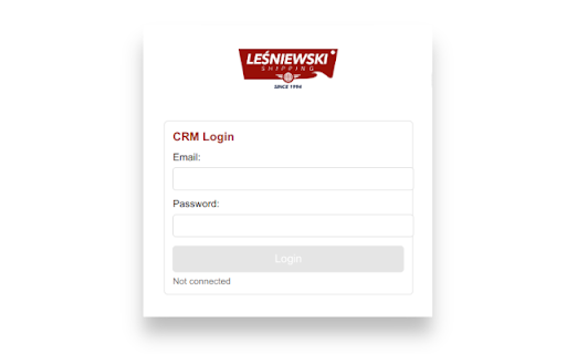 LeśniewskiCRM Extension  from Chrome web store to be run with OffiDocs Chromium online