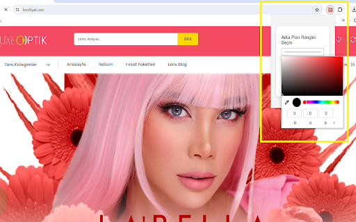 Lens App  from Chrome web store to be run with OffiDocs Chromium online