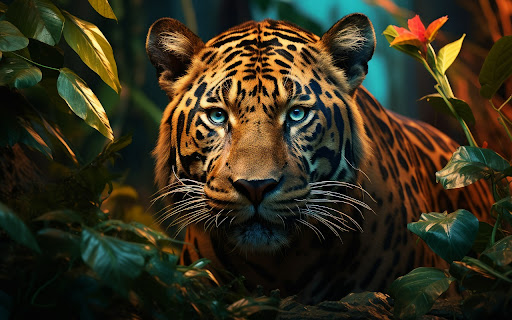 Leopard in Tropical Twilight  from Chrome web store to be run with OffiDocs Chromium online